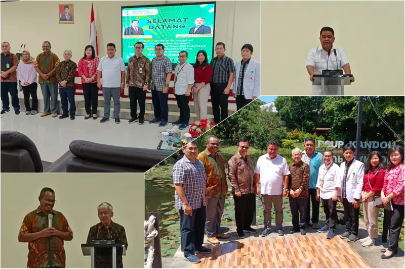 Transformasi Digital Pengelolaan Limbah Medis RSUP Kandou Manado Diapresiasi Dirjen Maxi Rondonuwu
