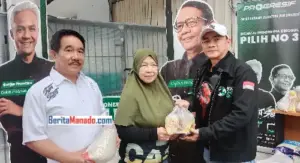 Progresif Sulut Jual Sembako Murah Lagi, Ratusan Warga Bersyukur