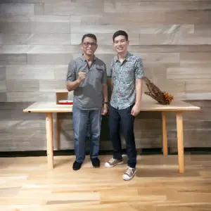 Konselor Politik Kedubes Singapura Aaron Chee Haolun dan Dirut MSH Bertemu, Bahas Perkembangan KEK Bitung