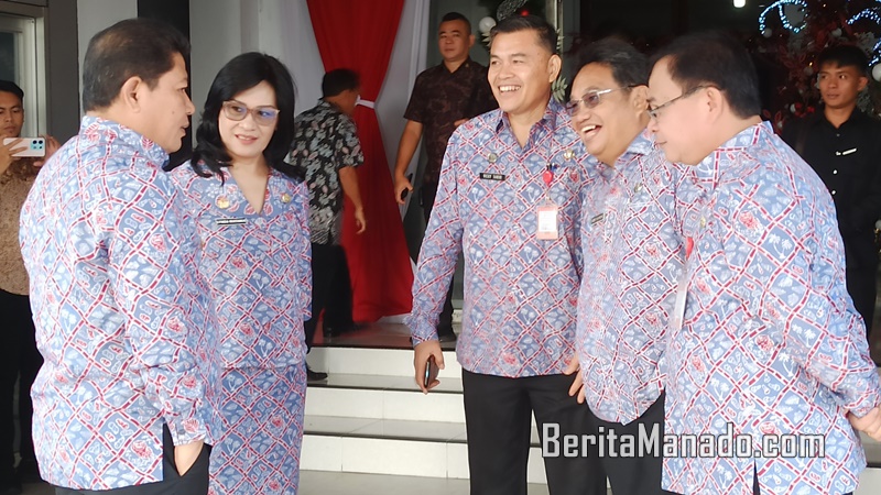 Apel Kerja Awal Tahun 2024 Pemkab Minahasa, Jemmy Kumendong Ajak ASN Perkuat Motivasi Kerja