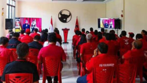 Hengky Honandar Absen di HUT ke-51 PDI Perjuangan