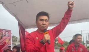 Kampanye PDIP di Tompaso, Stefen Supit Ajak Simpatisan Pilih Ganjar-Mahfud