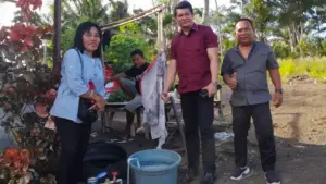 Sambungan Air Bersih Alfred Salindeho Kini Aliri Puluhan KK di Wangurer Barat
