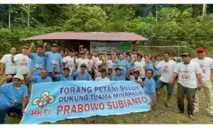 Peduli Petani, HKTI Sulut Deklarasi Dukungan untuk Menangkan Prabowo