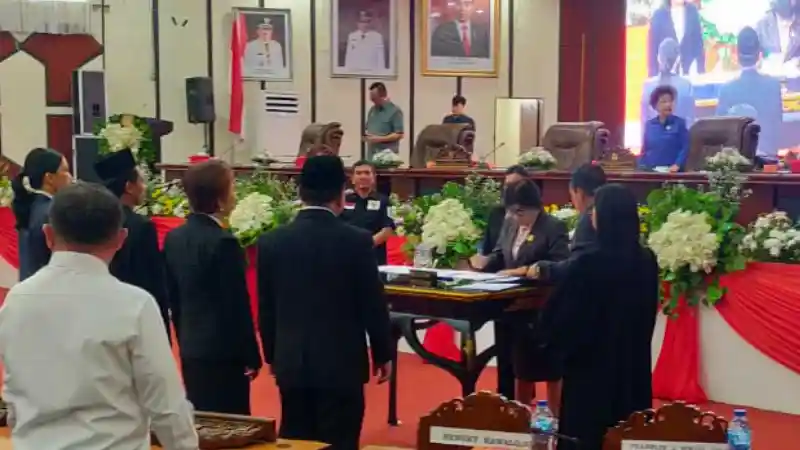 Kairupan-Wongkar-Roring-Panginda Ditetapkan Sebagai Anggota DPRD Lewat Pergantian Antar Waktu