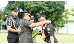 Lantik 42 Prajurit Bintara Baru, Ini Pesan Pangdam XIII/Merdeka