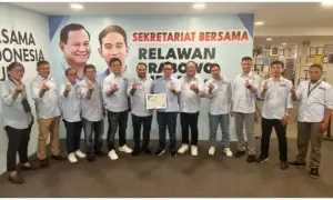 Dipimpin Aditya Moha, Relawan BOGANI Resmi Masuk TKN Prabowo-Gibran