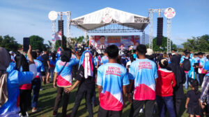 Bawaslu Bitung Sebut Senam Gemoy di Lapangan Sari Cakalang Bagian dari Kampanye