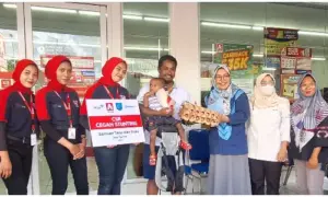 Cegah Stunting, 20 Anak di Ternate Dapat Paket Nutrisi dari Alfamidi
