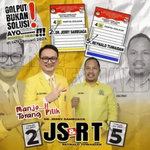 Duet Jerry Sambuaga – Reynald Tuwaidan, Figur Wakil Rakyat yang Dinanti-nantikan Selama Ini