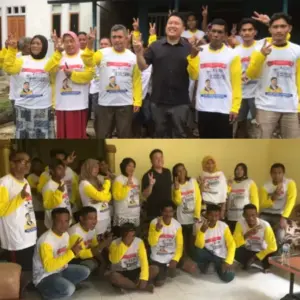 Andhika Baramuli Disambut Hangat Masyarakat Lembeh Utara dan Kema, Edukasi Warga Soal Tantangan Bonus Demografi