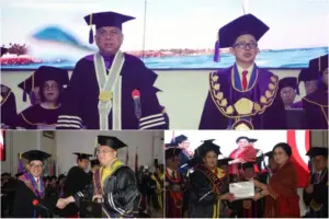 Wisuda Unsrat Manado, Berty Sompie Harap Lulusan Maknai Semboyan ‘Si Tou Timou Tumou Tou’