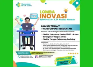 Tingkatkan Pelayanan, RSUP Kandou Manado Gelar Lomba Inovasi di Peringatan HUT ke-29