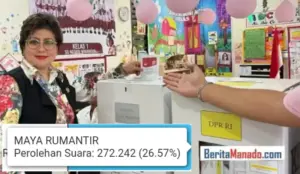 Fantastis! Capaian Suara Sementara Maya Rumantir Tembus 272.000