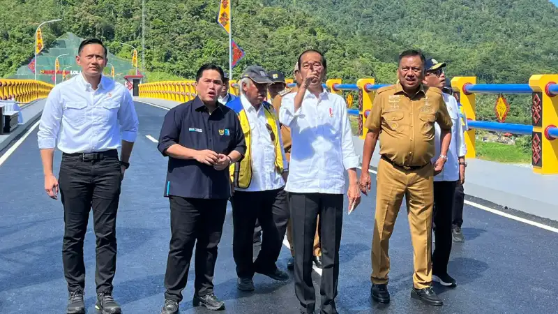 Diresmikan Presiden Jokowi, Bendungan Lolak Mampu Aliri 2.200 Hektare Sawah