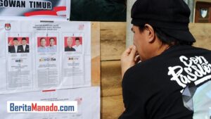 Pemungutan Suara Ditutup, Warga Langowan Tunggu Perhitungan, Capres-Cawapres Paling Ditunggu