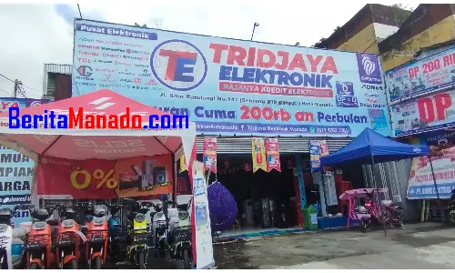 Tridjaya Elektronik Manado Hadirkan Promo DP 0 persen, Syaratnya Mudah! 11 Tridjaya Elektronik Manado Hadirkan Promo DP 0 persen, Syaratnya Mudah!
