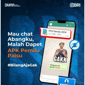 Muncul Modus Penipuan File APK Jelang Pemilu, BRI Beberkan Cara Antisipasinya