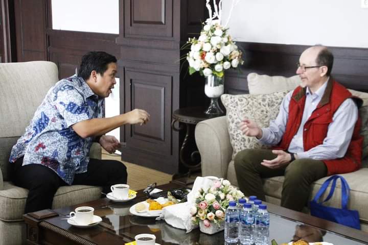 Bertemu Steven Kandouw, Dubes Spanyol Francisco Aguilera Aranda Kagum dengan Potensi Industri Sulut