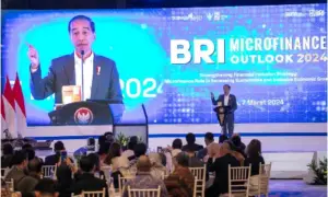 Presiden Jokowi Apresiasi Komitmen BRI Dorong Pertumbuhan Ekonomi Melalui Inklusi Keuangan