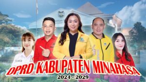 Congratulation! Ini Nama-nama Peraih Kursi DPRD Minahasa Periode 2024-2029