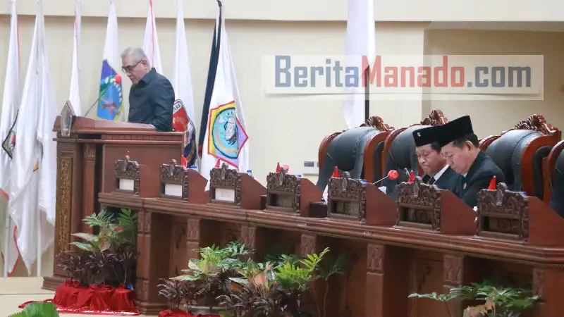Wah! 42 Kursi DPRD Sulut Kosong Saat Paripurna Pergantian Antar Waktu