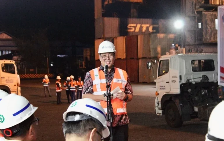 Sulut Hebat, Steven Kandouw Lepas Pelayaran Perdana Kargo SITC