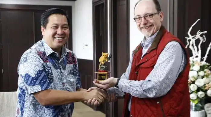 Bertemu Steven Kandouw, Dubes Spanyol Francisco Aguilera Aranda Kagum dengan Potensi Industri Sulut