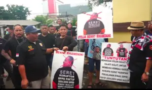 Gelar Aksi Damai, Garuda Minahasa dan Geram Sulut Minta Presiden Jokowi Copot Ketua BP2MI Benny Rhamdani