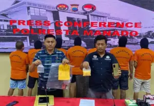 Diduga Jadi Kurir Shabu, Influencer Bernisial R Ditangkap Satuan Reserse Narkoba Polresta Manado