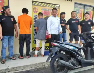 Diringkus Polres Minut, Terungkap Komplotan Curanmor Gunakan Uang Hasil Curian Untuk Pesta Sabu