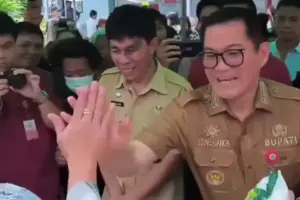 Joune Ganda Tersipu Malu Disebut Lebih Manis dari Gula