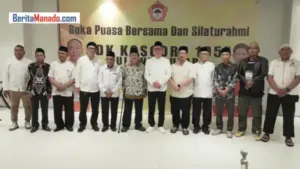 PDK Kosgoro 1957 Sulut Buka Puasa Bersama Umat Muslim, Begini Kata J Philips Makarawung