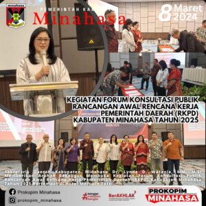 Sekda Lynda Watania Buka Kegiatan Konsultasi Publik Rancangan Awal RKPD 2025