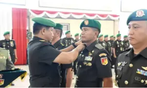 Mayjen TNI Legowo Jatmiko Pimpin Sertijab dan Tradisi Satuan para Pejabat Kodam XIII/Merdeka