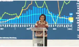 Di BRI Microfinance Outlook 2024, Menkeu Sri Mulyani Apresiasi Keberadaan AgenBRILink
