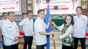 Terima Mahasiswa KKN UNIMA Gelombang I Tahun 2024, Walikota Andrei Angouw Sebut Hal Penting Ini 