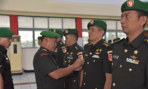 Brigjen TNI Wakhyono Pimpin Serah Terima 5 Jabatan Penting di Korem 131/Santiago