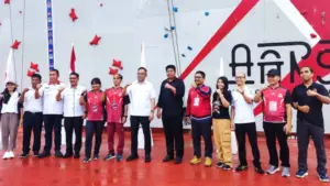 Buka Kejurnas Panjat Tebing, Wawali Richard Sualang Sebut Hal Penting Ini 