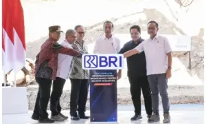 Presiden Jokowi Groundbreaking BRI International Microfinance Center Seluas 13 Ribu Meter Persegi di Ibu Kota Nusantara
