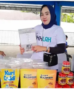 Viral Karena Dibanggakan Presiden Jokowi di BRI Microfinance Outlook, Ini Kisah Inspiratif UMKM Naik Kelas “Mama Muda”