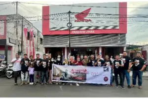 Meriahkan Ramadan, Ini Berbagi Kebaikan ala Bikers Soleh Komunitas Honda