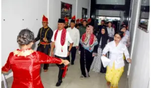 Mayjen TNI Chandra Wijaya Safari Ramadan di Korem 131/Santiago
