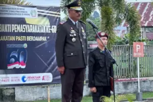 Lapas Amurang Gelar Upacara Hari Bakti Pemasyarakatan ke-60 Tahun 2024