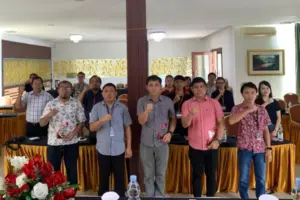 Tiga Belas Desa di Minsel Gelar Pelatihan Cara Kelola Website Desa