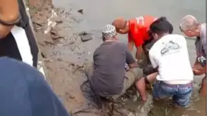 Heboh! Penemuan Mayat di DAS Tondano, Ini Kata Kaling