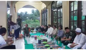 Dandim 1309/Manado Buka Puasa dengan Keluarga Keturunan Pengawal Imam Bonjol