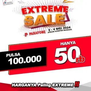 Menyala Abangku!!! Cuma itCenter Manado yang Bisa Jual Pulsa Semurah Ini