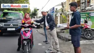 DPD GARPU Kota Manado Bagi Takjil Gratis di Kampung Islam, Adrey Laikun Ungkap Pentingnya Kerukunan