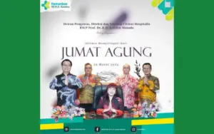 Peringatan Hari Jumat Agung, RSUP Kandou Manado Teguh Melayani